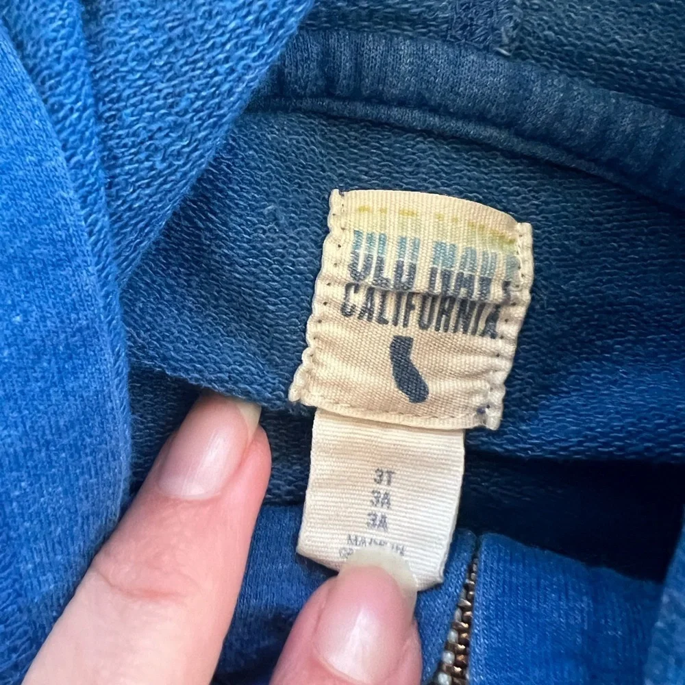 Old Navy Kids Blue Zip-Up Hoodie